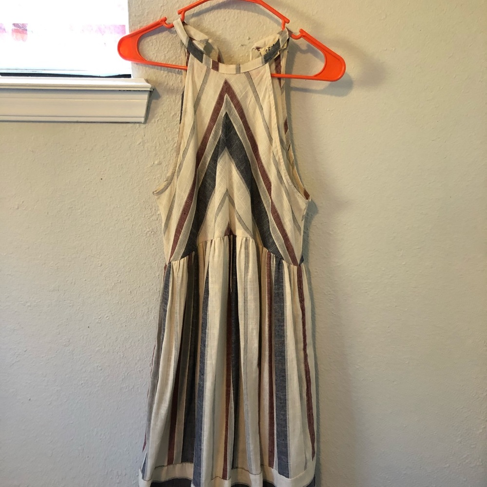 A frame mid length dress